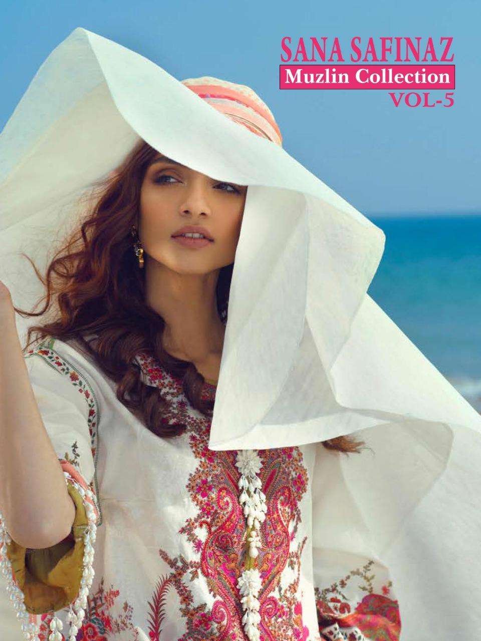 Sana safinaz muzlin collection vol 5 shree fabs